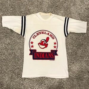 1988 Artex MLB Cleveland Indians Single Stitch